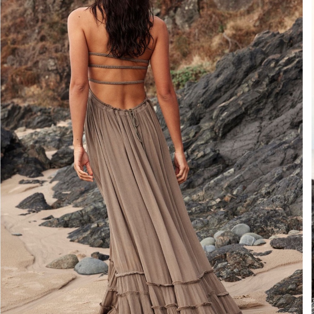 Free People Extra Tropical Maxi Dress size XS